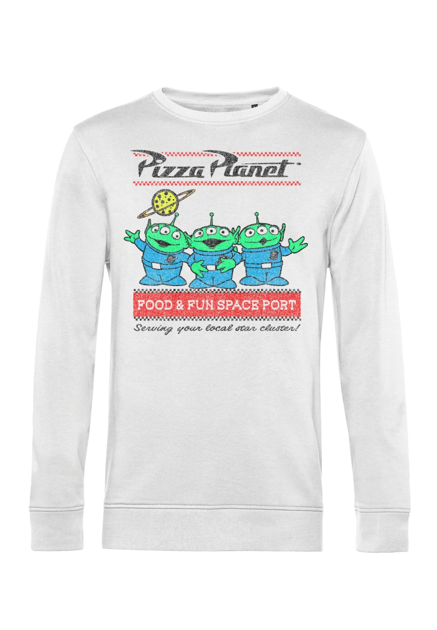 Disney Toy Story 1-3 Pizza Planet Surf - Sweater - White 6 Disney Toy Story 1-3 Pizza Planet Surf - Sweater - White - Afbeelding 4