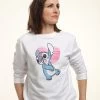 Disney Lilo & Stitch Kissy Faced - Sweater - White -Disney d15a3974d28541649038b9c0936792c9