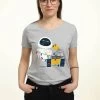 Disney Pixar Wall E Wall-E Holiday - T-Shirt Print - Heather Grey -Disney d378b32b598f43d697e7a37a21ea490e
