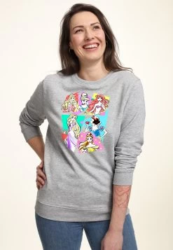 Disney Princesses Neon Pop - Sweater - Heather Grey
