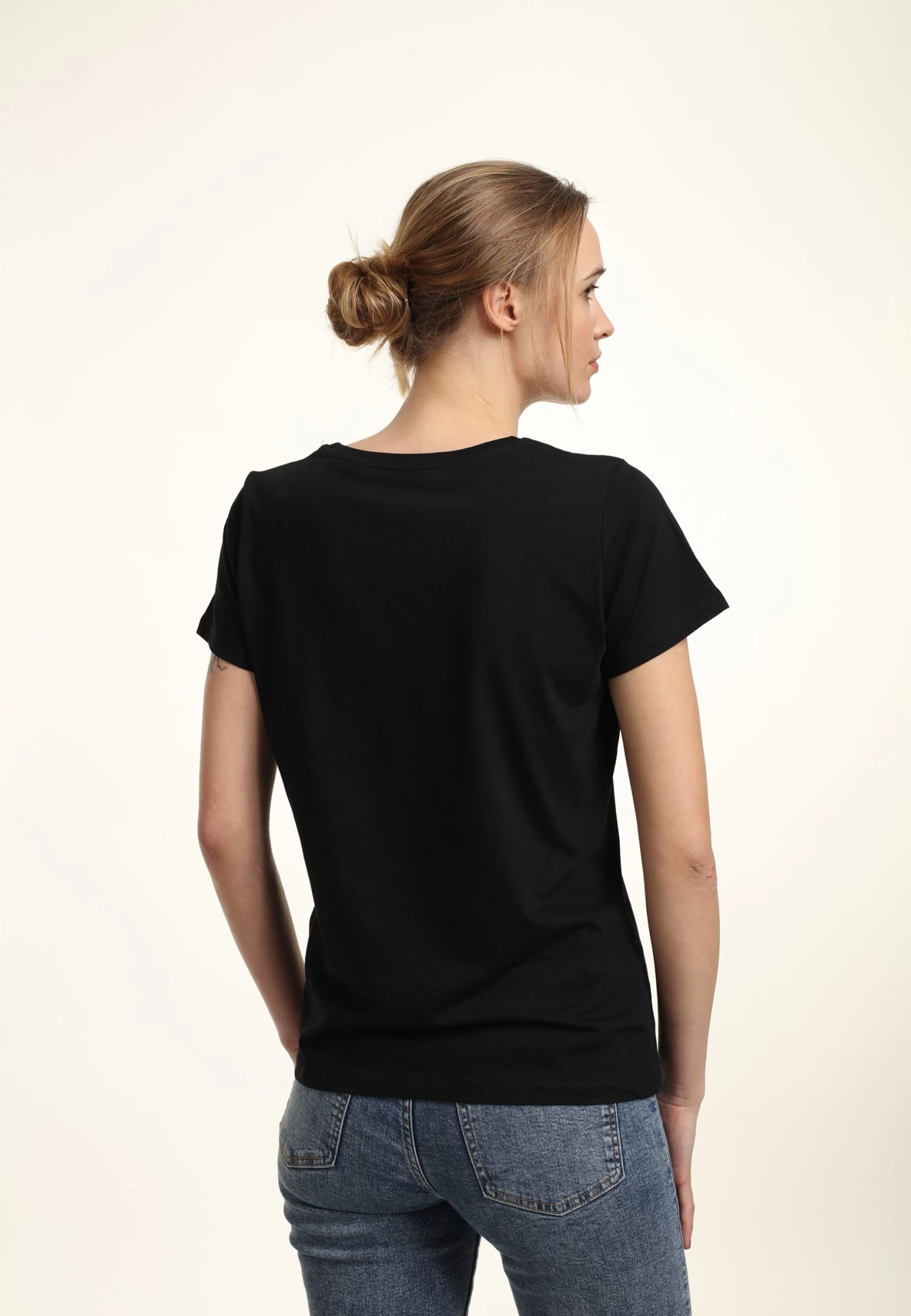 Disney Frozen 2 Olaf Sven Leaves - T-Shirt Print - Black 4 Disney Frozen 2 Olaf Sven Leaves - T-Shirt Print - Black - Afbeelding 2