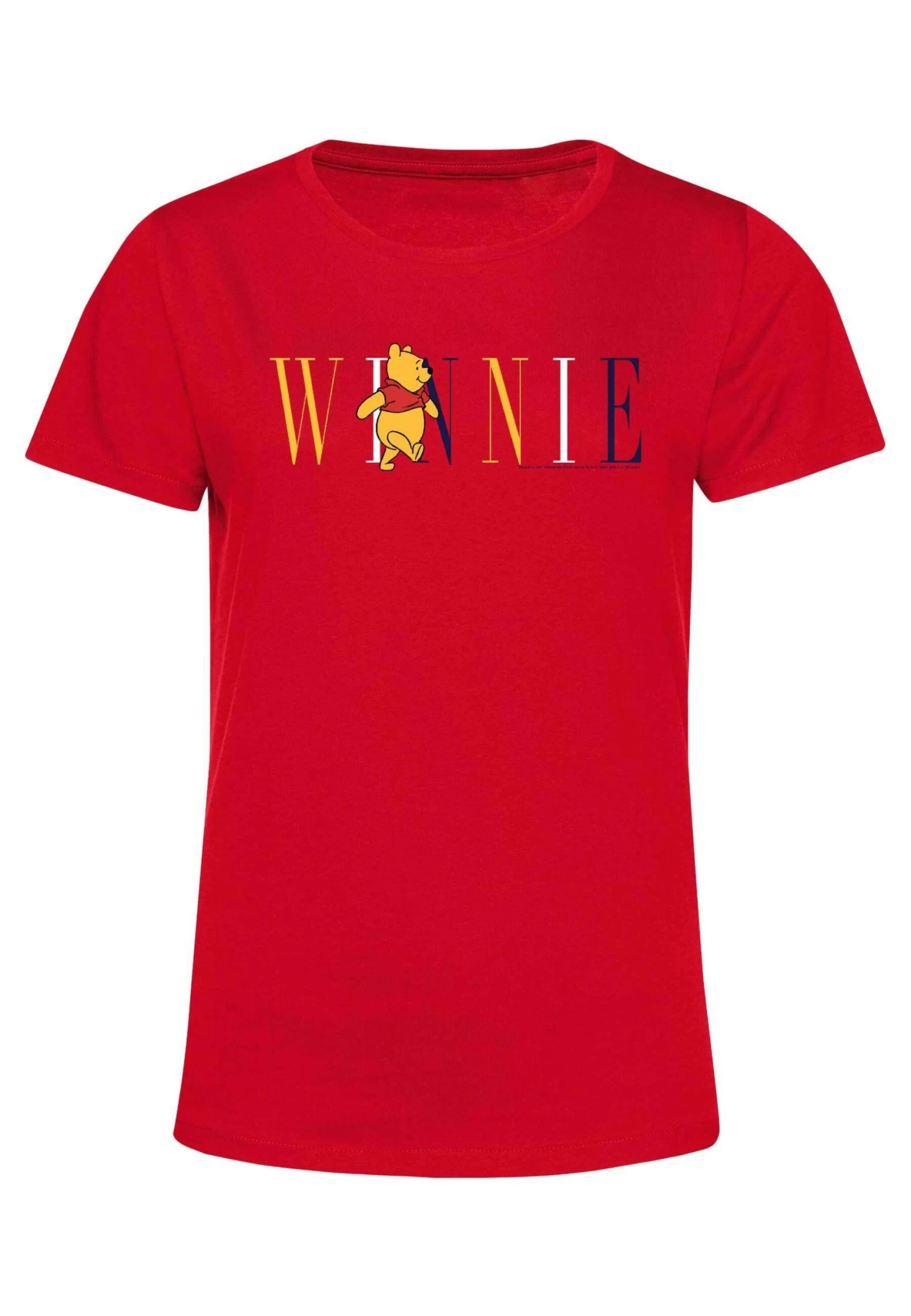Disney Winnie The Pooh Pooh Fashion - T-Shirt Print - Red 7 Disney Winnie The Pooh Pooh Fashion - T-Shirt Print - Red - Afbeelding 5