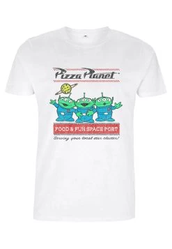 Disney Toy Story 1-3 Pizza Planet Surf - T-Shirt Print - White