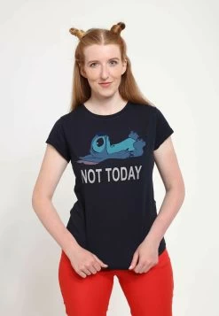 Disney Lilo & Stitch Not Today - T-Shirt Print - Navy Blue 10 Disney Lilo & Stitch Not Today - T-Shirt Print - Navy Blue -Disney d8a27f10bd3f4e25ba21acb9dc72debb