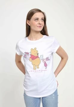 Disney Winnie The Pooh Friends Forever - T-Shirt Print - White