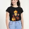 Disney Snow White Evil Queen Mix - T-Shirt Print - Black -Disney dc4e5ed0af6f46aeb1178b0f9e653739
