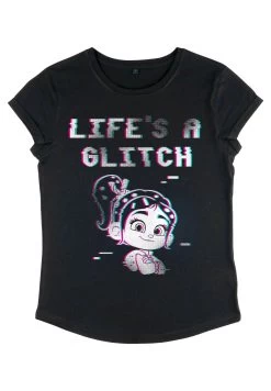 Disney Wreck-It Ralph 2 Glitch Life - T-Shirt Print - Black -Disney dca3bbba1b9942529a6ce7c6e30f3cfe