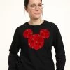 Disney Mickey Classic Mickey Mouse Roses - Sweater - Black -Disney de22344747e74db4840c5cd36e6d06b6