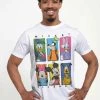 Disney Classic Mickey Six Up Unisex - T-Shirt Print - White -Disney deb3102e478348aab45d188080a61459