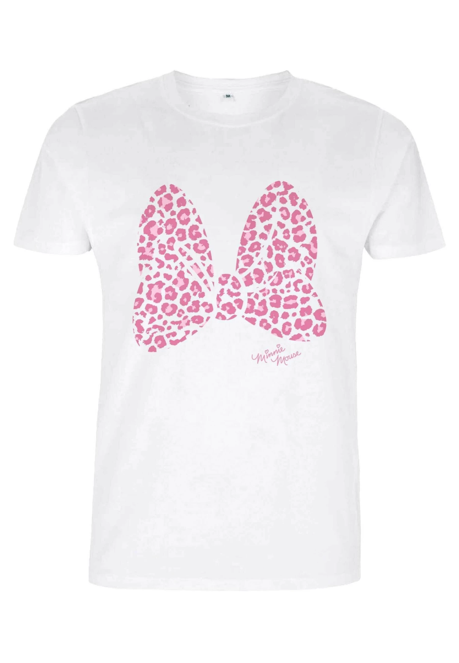 Disney Mickey & Friends Pink Leopard - T-Shirt Print - White 3 Disney Mickey & Friends Pink Leopard - T-Shirt Print - White