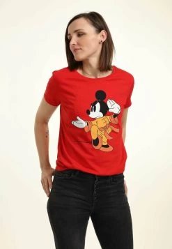 Disney Mickey Mouse & Friend Mickey Classic Kung Fu- T-Shirt Print - Red -Disney e1914e54695b4266991ccba810891a64