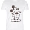 Disney Mickey Classic Sketchy Mickey - T-Shirt Print - White 1 Disney Mickey Classic Sketchy Mickey - T-Shirt Print - White -Disney e2e55907b7ad4f6c9a045fc1cabca876