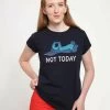 Disney Lilo & Stitch Not Today - T-Shirt Print - Navy Blue 1 Disney Lilo & Stitch Not Today - T-Shirt Print - Navy Blue -Disney e3dca7e535164751b3df67d89ee642d7