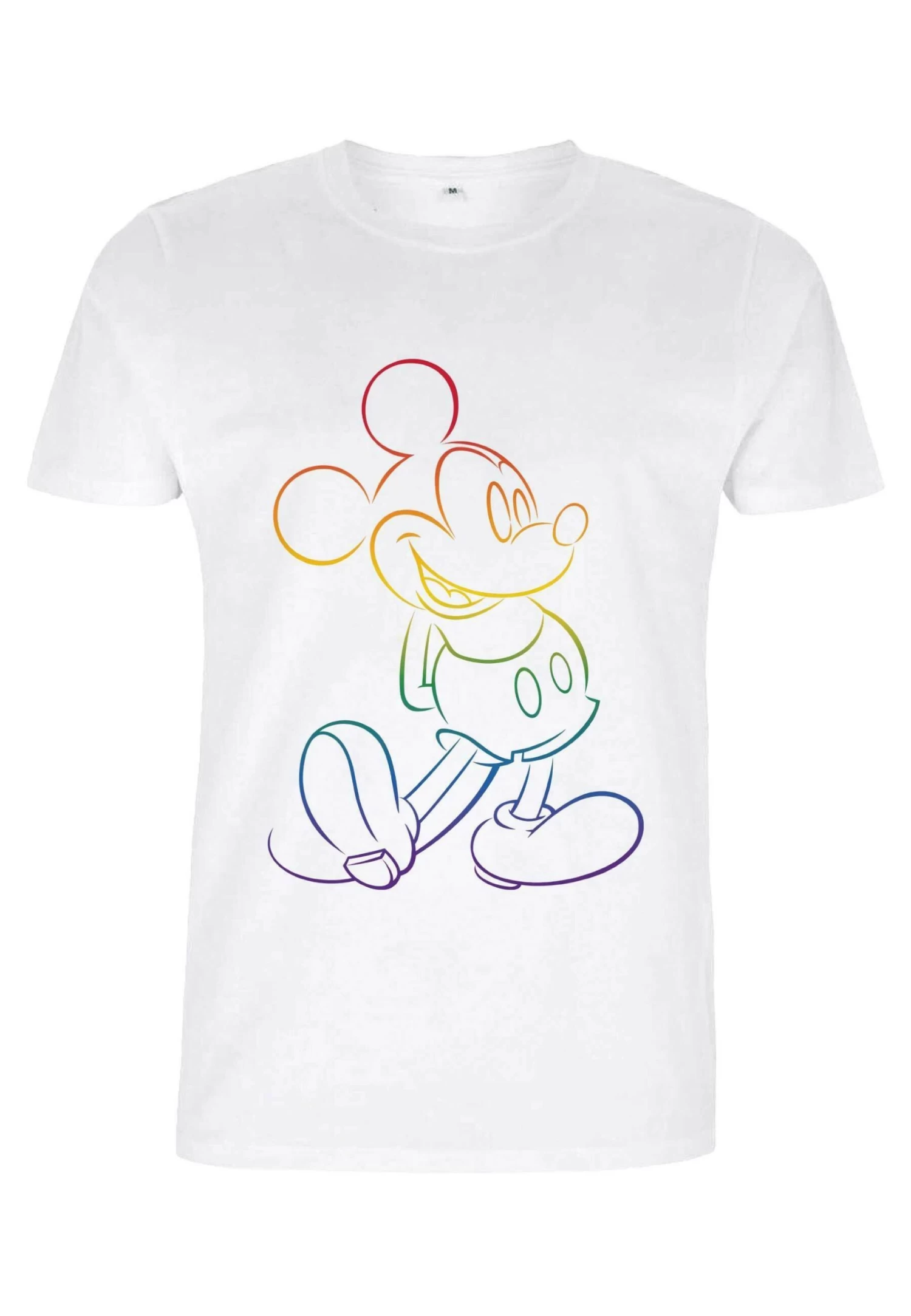 Disney Mickey Mouse Big Pride Unisex - T-Shirt Print - White 7 Disney Mickey Mouse Big Pride Unisex - T-Shirt Print - White - Afbeelding 5