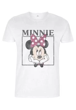 Disney Classic Mickey Boxed Minnie - T-Shirt Print - White