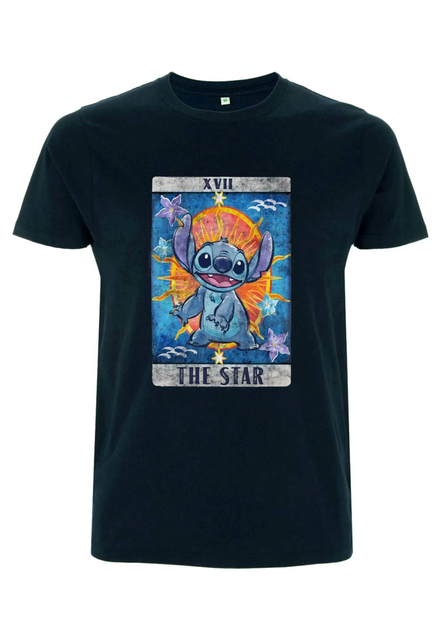 Disney Lilo & Stitch Tarot - T-Shirt Print - Navy Blue 7 Disney Lilo & Stitch Tarot - T-Shirt Print - Navy Blue - Afbeelding 5