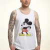 Disney Classic Mickey Mightiest Mouse Tank - Top - White -Disney e8be2a720c724f91b746c54cb630f813