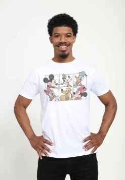 Disney Mickey Classic Mickey And Friends Grid Unisex - T-Shirt Print - White -Disney e96d43860f17499892ad0e3399b6fec4