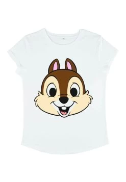 Disney Mickey & Friends Chip Big Face - T-Shirt Print - White -Disney e9bef82dd6d14270878ed4218ddd2bbd