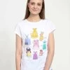 Disney Princess Textbook Dresses - T-Shirt Print - White 2 Disney Princess Textbook Dresses - T-Shirt Print - White -Disney eb638ba601954034ad7c60337d042ac3