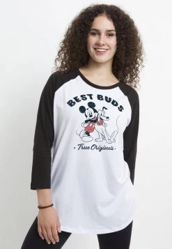 Disney Mickey Mouse Vintage Buds - Longsleeve - White Black 11 Disney Mickey Mouse Vintage Buds - Longsleeve - White Black -Disney ebb93bc9c7244b81922776c6235297fa