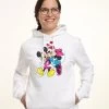 Disney Mickey Mouse Mickey Minnie Love - Hoodie - White -Disney edaf294a168646558a4874266110e793