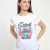 Disney Lilo & Stitch Stitch Airbrush - T-Shirt Print - White -Disney f24b80e9ab2a430eab24f9618c6fa50d