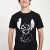 Disney Lilo & Stitch Negative Stitch Unisex - T-Shirt Print - Black 2 Disney Lilo & Stitch Negative Stitch Unisex - T-Shirt Print - Black -Disney f2888d9f293844d1be54cc79ef8272b1