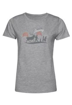 Disney Frozen 2 Journey Walks - T-Shirt Print - Heather Grey -Disney f2a04c2ff8544f64a825192600fdad9f