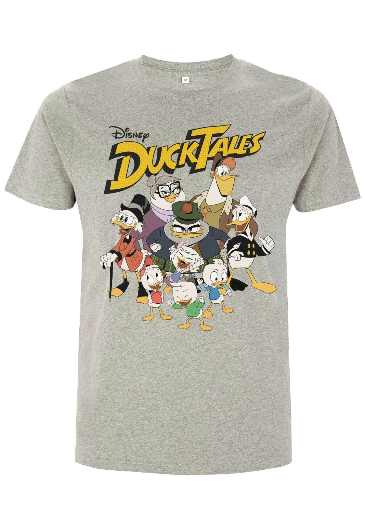Disney Ducktales Ducktales Group Unisex - T-Shirt Print - Melange Grey 6 Disney Ducktales Ducktales Group Unisex - T-Shirt Print - Melange Grey - Afbeelding 4