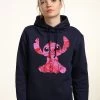 Disney Lilo Stitch Stitch Heart Fill - Hoodie - Navy Blue -Disney f461570cf4b94a86b0a316a6e227fdaf