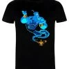 Disney Aladdin Genie Of The Lamp - T-Shirt Print - Black -Disney f6b4cc557d7145f2b436c0dca94c06cc