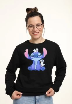 Disney Lilo & Stitch Cute Ducks - Sweater - Black -Disney f728b1ed72d8498db4cb49211b73eaae