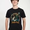 Disney Peter Pan London Flyin Unisex - T-Shirt Print - Black -Disney f771c70e02f7437ba75b2b0a08fdf842
