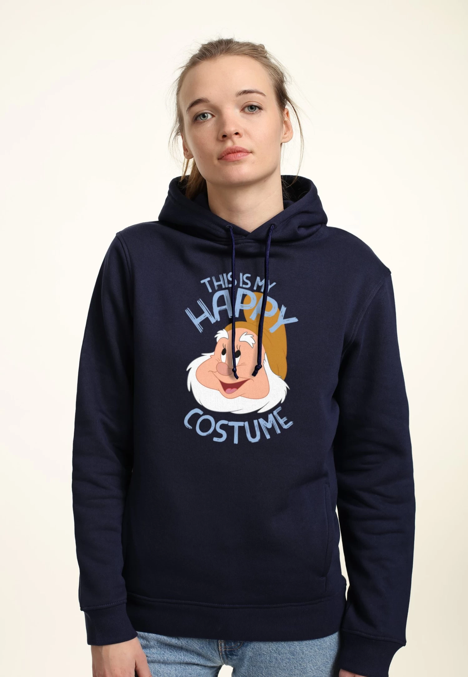 Disney Snow White Happy Costume - Hoodie - Navy Blue 3 Disney Snow White Happy Costume - Hoodie - Navy Blue