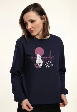 Disney The Aristocats Together In Paris - Sweater - Navy Blue -Disney fa09dba10f044460aab281cbd705ae03