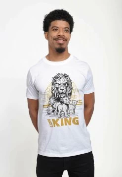 Disney Lion King Lion King Group Unisex - T-Shirt Print - White -Disney fc1c6d1a3554471a9ef945ec04d9ceb0