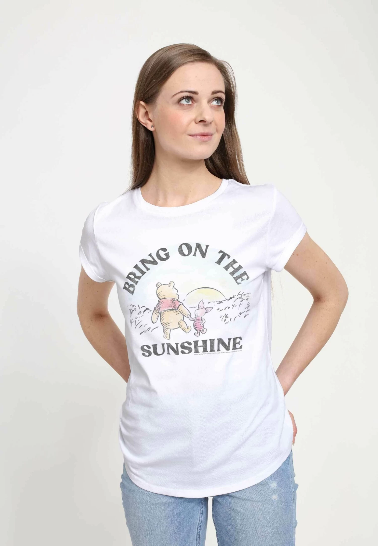 Disney Winnie The Pooh Bring On The Sunshine - T-Shirt Print - White 3 Disney Winnie The Pooh Bring On The Sunshine - T-Shirt Print - White