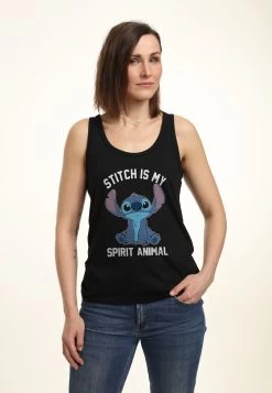 Disney Lilo & Stitch Stitch Spirital Animal - Top - Black -Disney fe0f25fbf1b9453c8e5fd0f7476ed3ed
