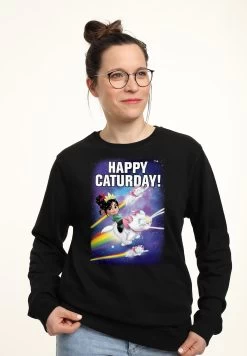 Disney Wreck-It Ralph 2 Happy Caturday Stars - Sweater - Black 8 Disney Wreck-It Ralph 2 Happy Caturday Stars - Sweater - Black -Disney ff38b515bf414c5bb5a8335b83ec5902