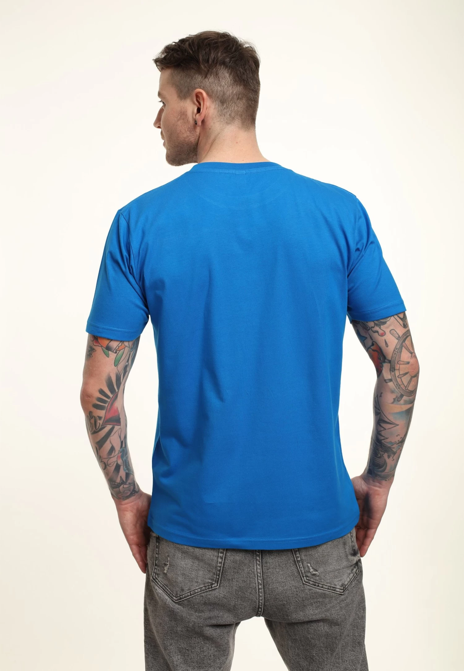 Disney Lilo & Stitch Not Today Unisex - T-Shirt Print - Bright Blue 4 Disney Lilo & Stitch Not Today Unisex - T-Shirt Print - Bright Blue - Afbeelding 2