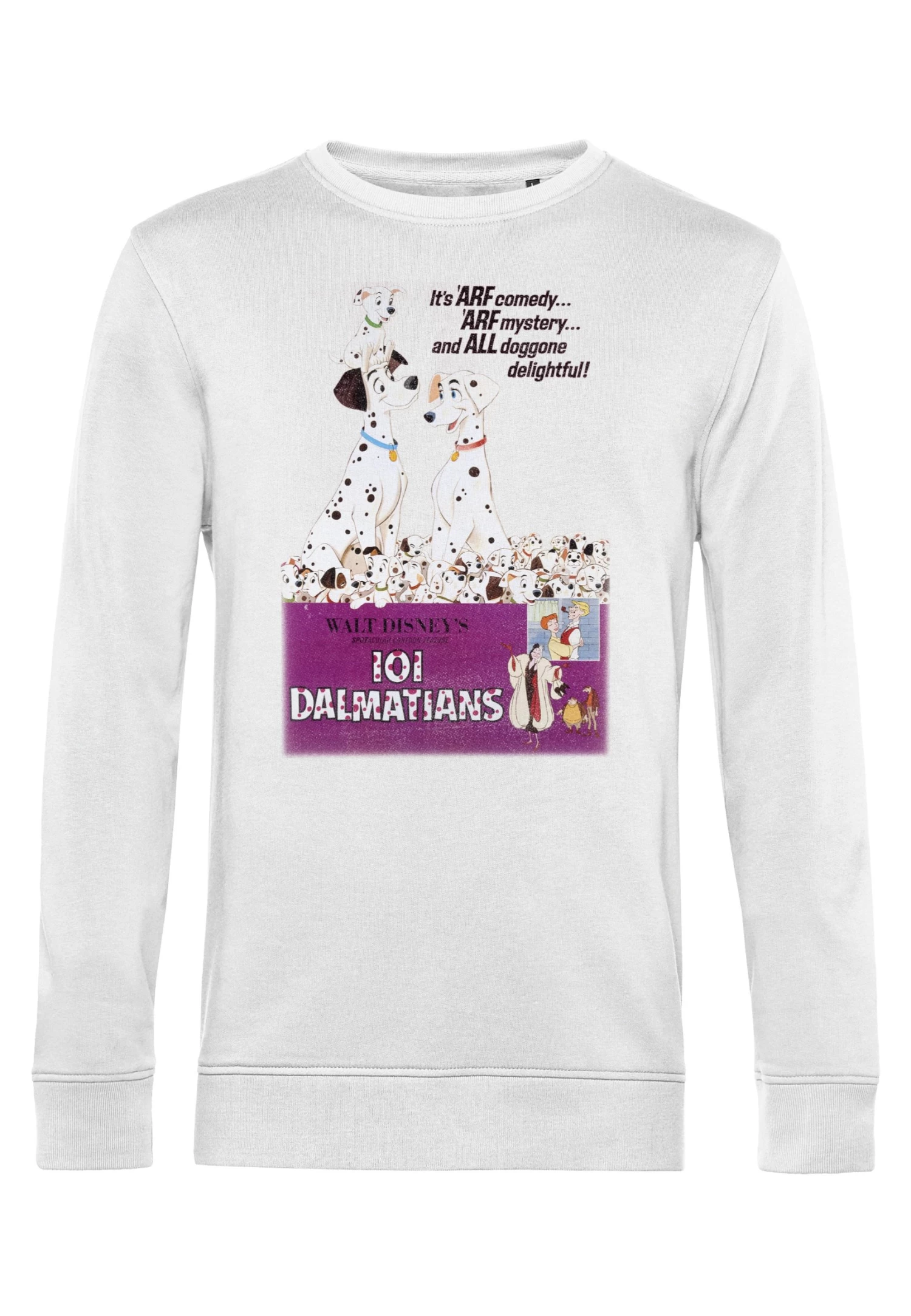 Disney 101 DalmatiansVintage Poster Variant - Sweater - White 6 Disney 101 DalmatiansVintage Poster Variant - Sweater - White - Afbeelding 4