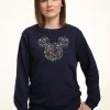 Disney Classic Mickey Floral Ears - Sweater - Navy Blue 2 Disney Classic Mickey Floral Ears - Sweater - Navy Blue -Disney 0aff26350056435bbe373a25064e6333