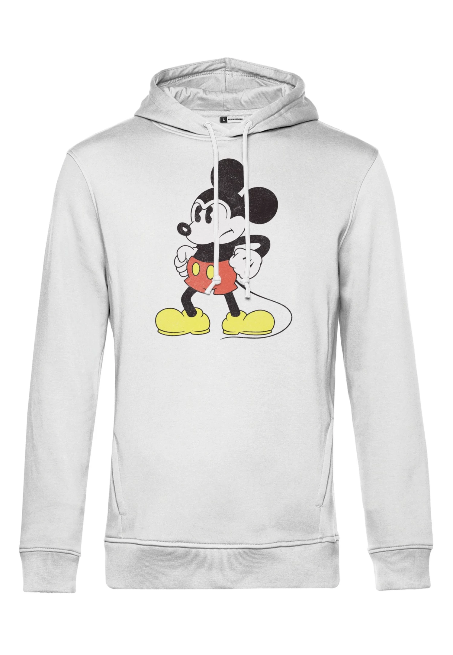 Disney Classic Mickey Mightiest Mouse - Hoodie - White 6 Disney Classic Mickey Mightiest Mouse - Hoodie - White - Afbeelding 4