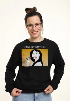 Disney Mulan Meme - Sweater - Black