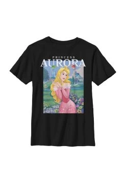 Disney Sleeping Beauty Aurora - T-Shirt Print - Black
