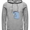 Disney Winnie The Pooh Cloudy Eeyore - Hoodie - Melange Grey