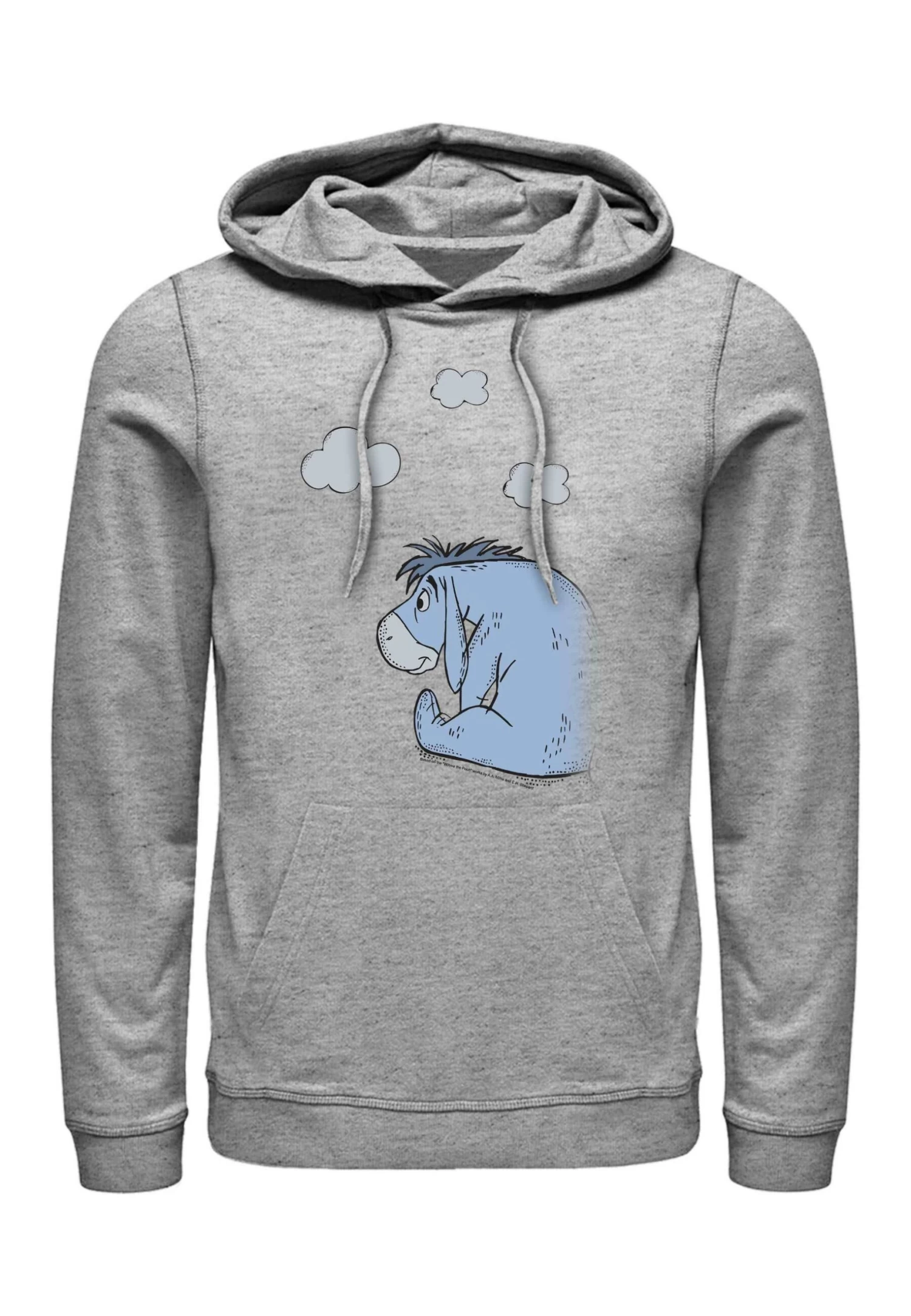 Disney Winnie The Pooh Cloudy Eeyore - Hoodie - Melange Grey 3 Disney Winnie The Pooh Cloudy Eeyore - Hoodie - Melange Grey