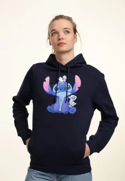 Disney Lilo & Stitch Cute Ducks - Hoodie - Navy Blue