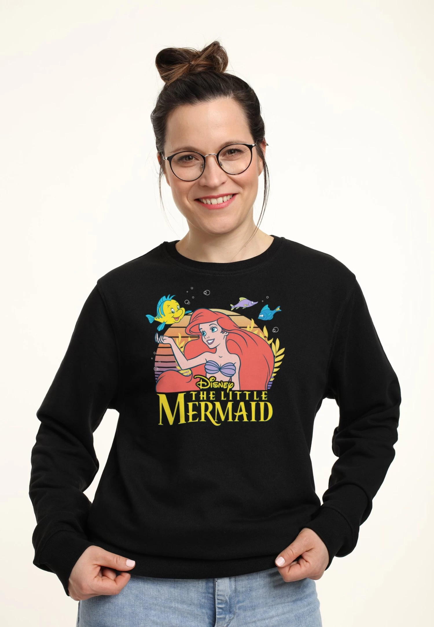 Disney The Little Mermaid Lm Title - Sweater - Black 3 Disney The Little Mermaid Lm Title - Sweater - Black